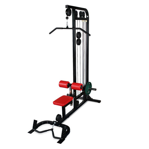 高拉平拉组合健身器材 高位下拉坐姿划船训练器大图展示2